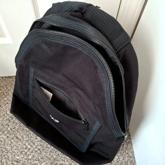 Adidas Y-3 Black Backpack